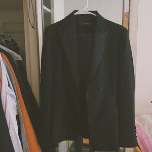 black ZARA suit set (blaze&skirt)